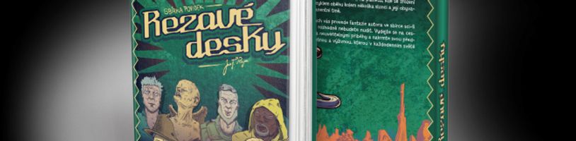 Nová česká sci-fi povídková sbírka Rezavé desky na Startovači
